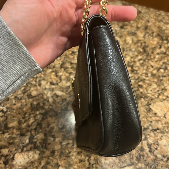 Michael Kors black leather gold chain purse - Picture 11 of 12